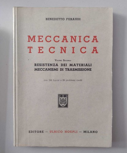 Meccanica tecnica vol - meccanica, vol.