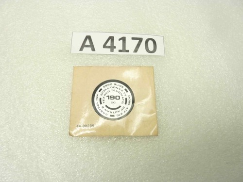 Triumph bsa adesivo tappo - adesivo, olio
