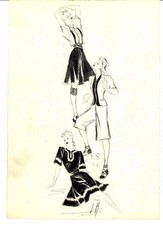 1939 Moda donna ANNI '30 Abiti