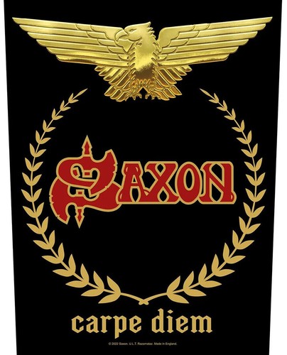 Saxon rückenaufnäher - saxon,