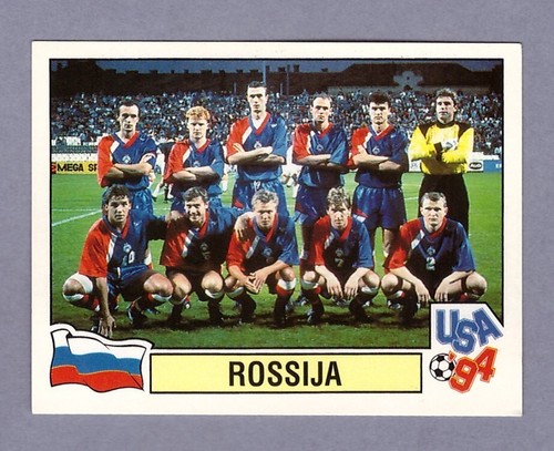 Rossija team figurine panini - rossija,