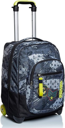 Trolley scuola nero in - scuola,, nero,