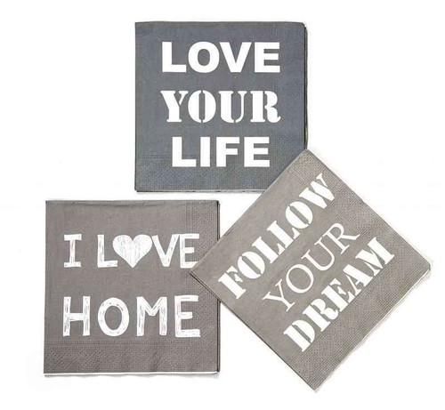 Tovagliolo home life dream - home/life/dream,
