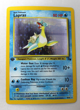 Pokemon lapras edizione - lapras, 1a