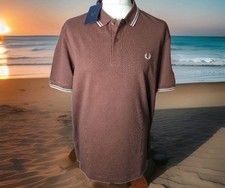 🔥 Polo Fred Perry marrone