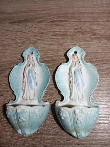 Acquasantiera coppia madonna - coppia,