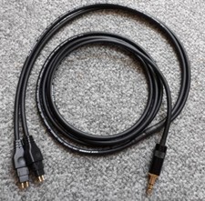 Cavo per cuffie Van Damme OFC placcato argento Sennheiser HD600 HD580 HD650 3m