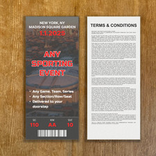 Stub Biglietto Sportivo