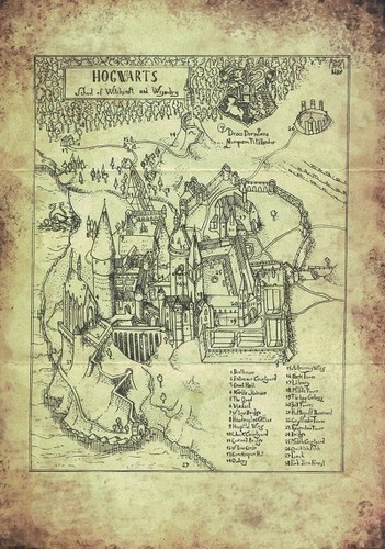 Cialda harry potter mappa - cialda,