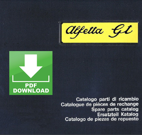Alfa romeo alfetta catalogo - alfa,