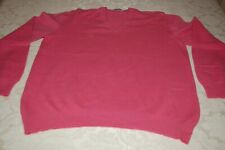 Gran Sasso, Pullover uomo, Rosa corallo, Cashmere, tg 46 , usato, vedi note