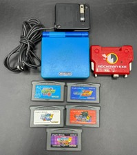 Mega Man Rockman Console Nintendo Game Boy Advance SP + Giochi