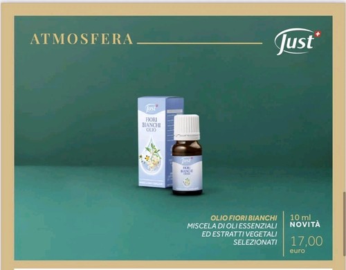 Olio fiori bianchi just 10 - bianchi,