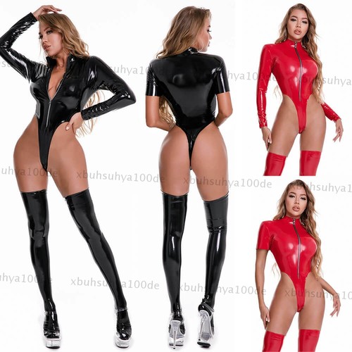 Body donna lattice pelle