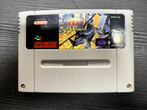 Urban strike super nintendo - strike,