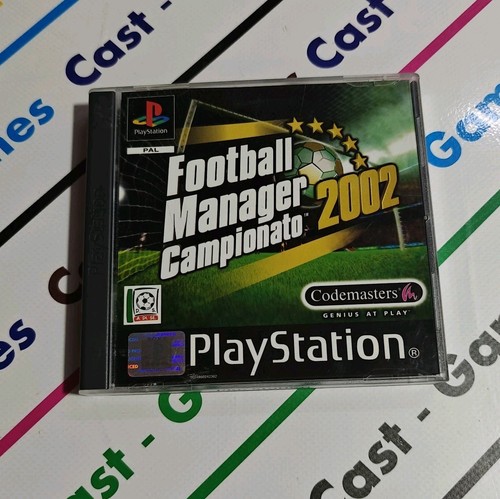 Ps1 football manager - manager, 2002