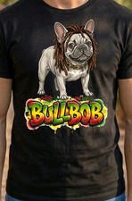 T Shirt Bulldog francese Rasta