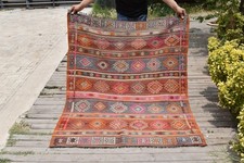 Tappeto vintage turco Kilim