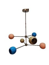 Moderno Paralume A Sfera Con 6