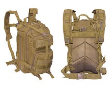  Mac Zaino Zainetto Nero Militare softair Scuola Trekking incursore coyote 28 lt