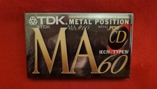 Audiocassette ►TDK MA 60