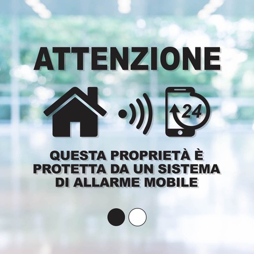 Adesivi allarme gps - allarme,