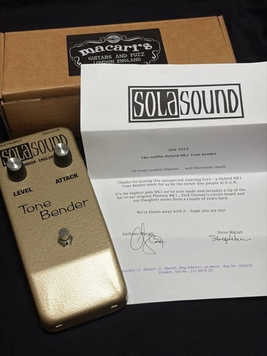 Sola sound tone bender - sound,