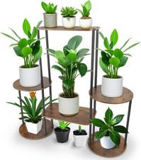 Porta Piante Da Interno, 6 Livelli Portavasi Da Esterno Convertibile, Supporto p