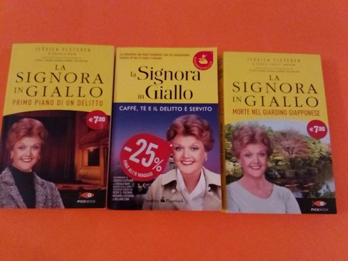 Signora giallo 3 libri - la,