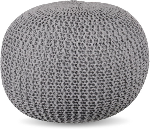 Pouf lavorato maglia - pouf, hxp