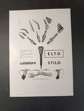 portfolio grafico Studio Rossini Pagina pubblicitaria ELTO STILO -