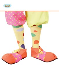 Calze da pagliaccio gialle a