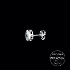 Orecchini perno solitario - a,