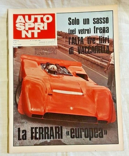 Rivista auto sprint - sprint, ix