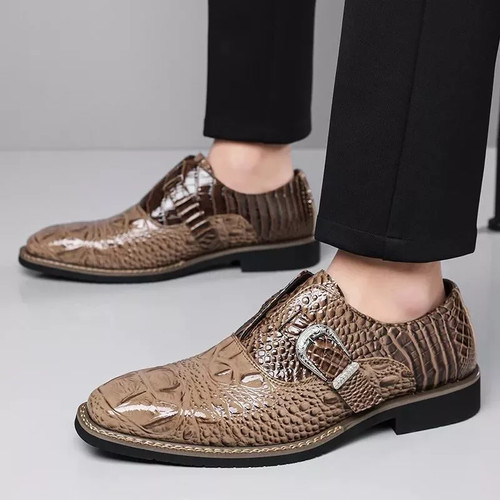 Scarpa uomo elegante - scarpa, marrone