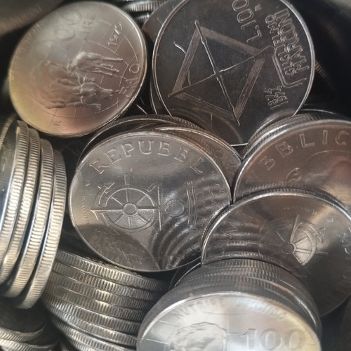 Lotto monete 100 lire - 100,