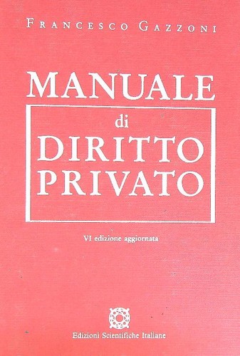 Manuale diritto privato - di,