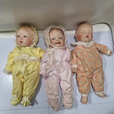 Lotto di 3 bambole vintage