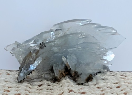 Cristallo barite blu grappolo