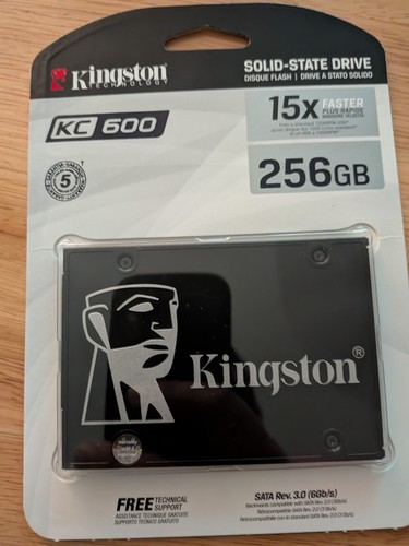 Kingston kc600 256 5 - gb, 2,5