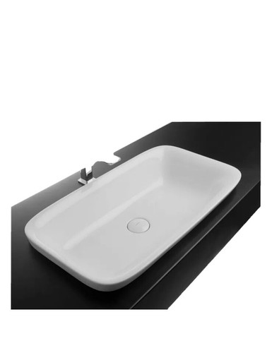 Lavabo semincasso ceramica - semincasso,