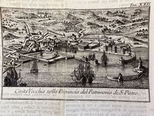 THOMAS SALMON CIVITAVECCHIA NELLA PROVINCIA DEL PATRIMONIO DI SAN PIETRO 1759