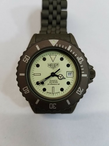 Heuer green 6133 w20 - heuer, /