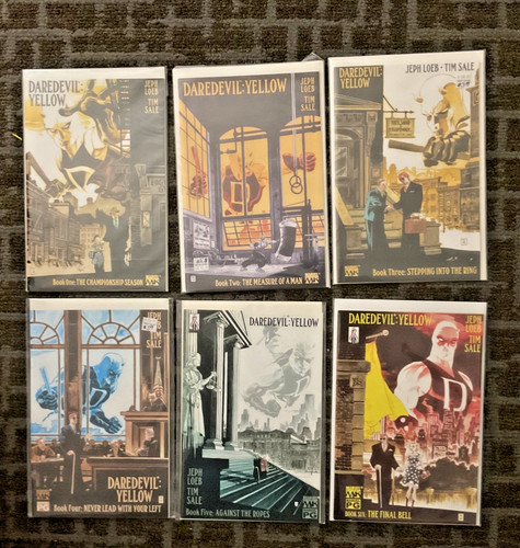 Lotto daredevil giallo 6 - daredevil,