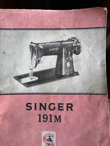 Macchina cucire singer 191m - da,