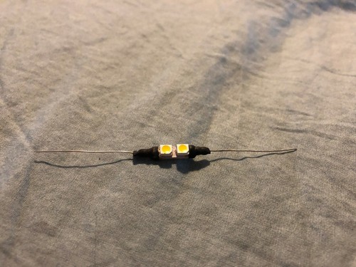 Lampade assiali led 8v - pz.,