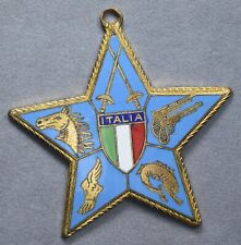 Medaglia smaltata Meeting Internazionali Roma 1960 Olimpiadi
