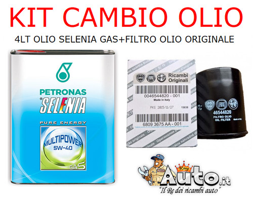 Kit cambio tagliando fiat - kit,