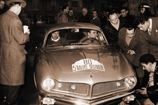 Rallye sestriere fiat 1100 - rallye,
