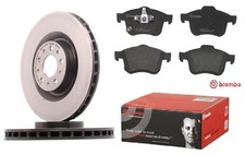 KIT DISCHI PASTIGLIE PATTINI FRENO ANTERIORI BREMBO FIAT 500L 1.4 T-JET 1.6 MJT